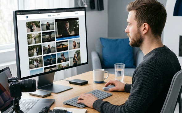 Blog próprio com posts gerados por IA
