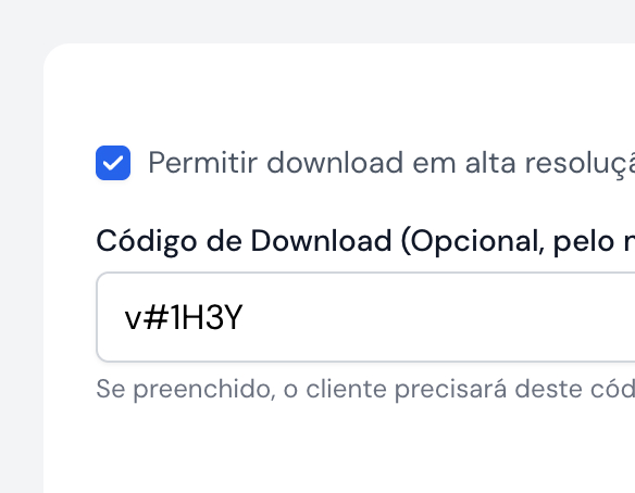 Permita baixar vídeos em alta